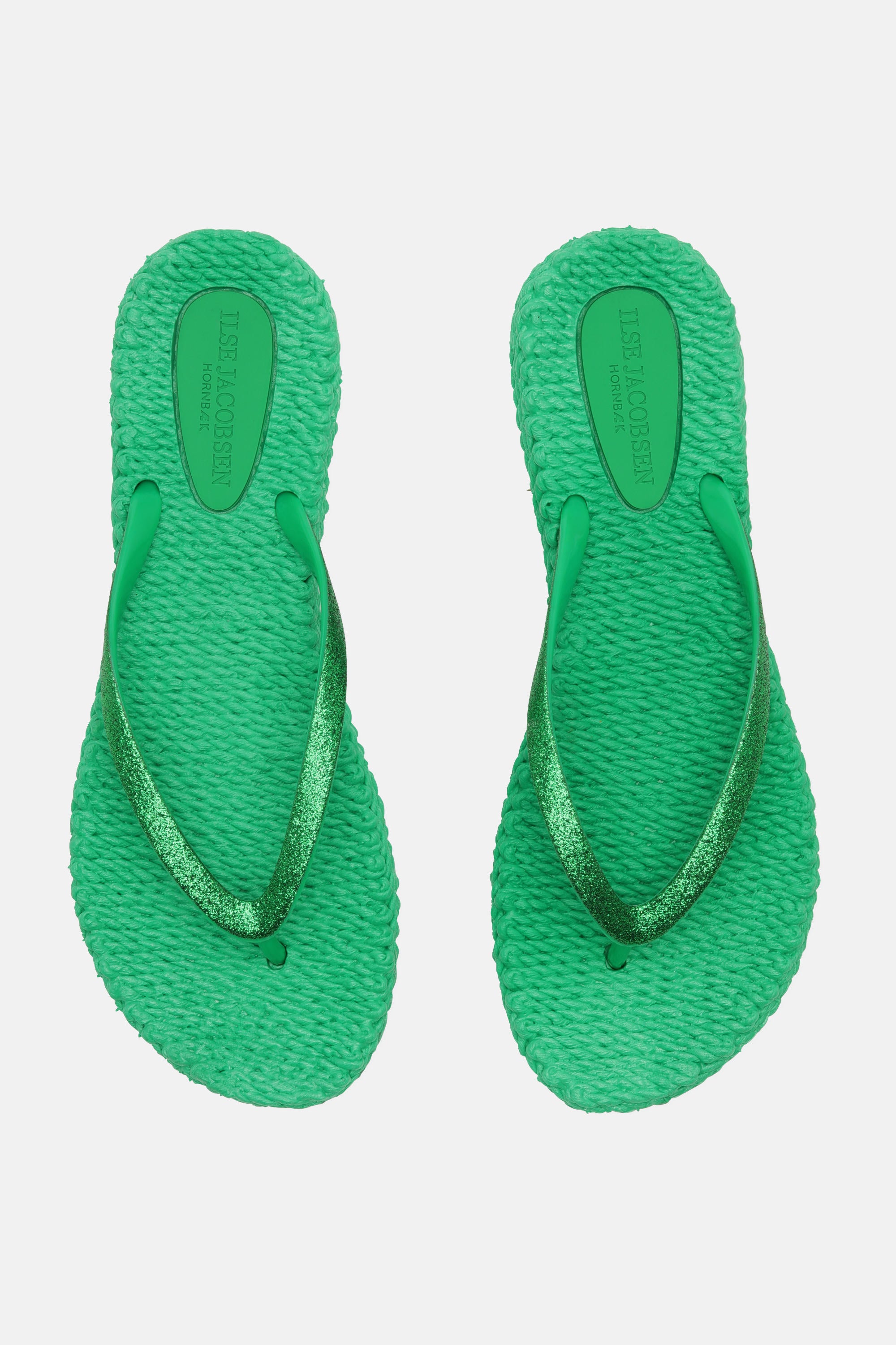 Flip-flops Glitter - Fern Green